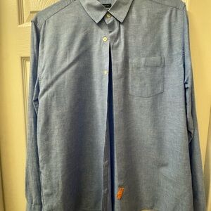 GAP Casual Blue Button-Down Shirt